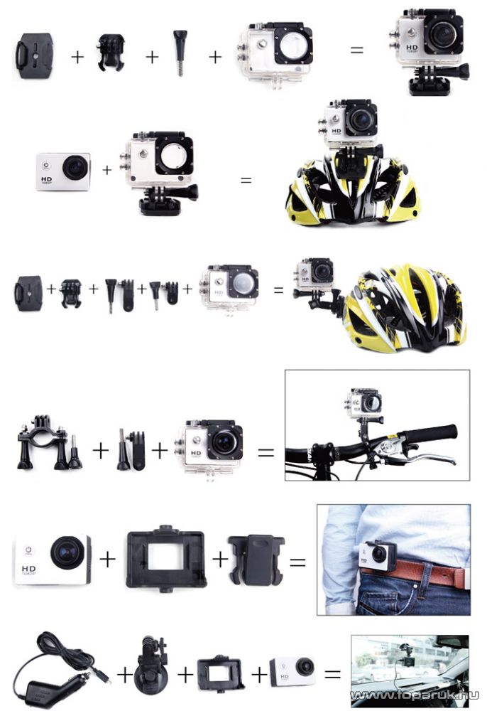 sjcam rogzitesi modok